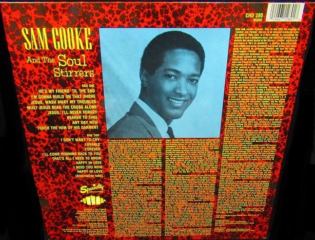 サム・クックUK廃盤☆Sam Cooke And The Soul Stirrers -『 In The