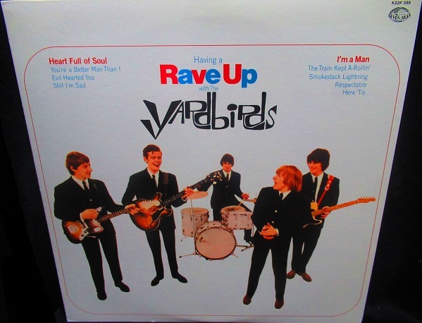 ヤードバーズ/2nd☆『HAVING A RAVE UP WITH THE YARDBIRDS』 - MODERN RECORDS 2号店(LP/CD)