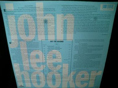 ジョン・リー・フッカーUS廃盤☆JOHN LEE HOOKER-『PLAYS & SINGS THE